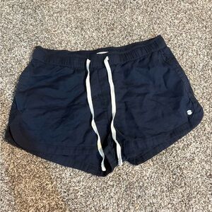 Navy Blue linen shorts, never worn